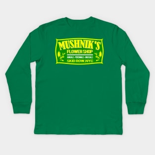 Mushnik's Flower Shop Kids Long Sleeve T-Shirt